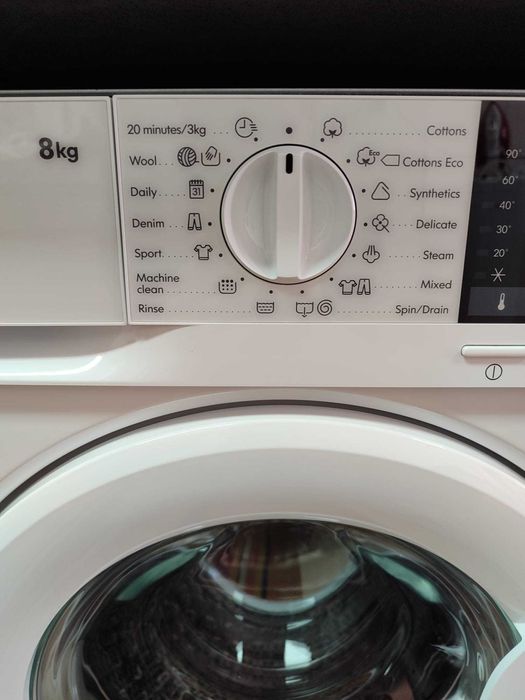 Máquina lava roupa integrada TVATTAD 8kg