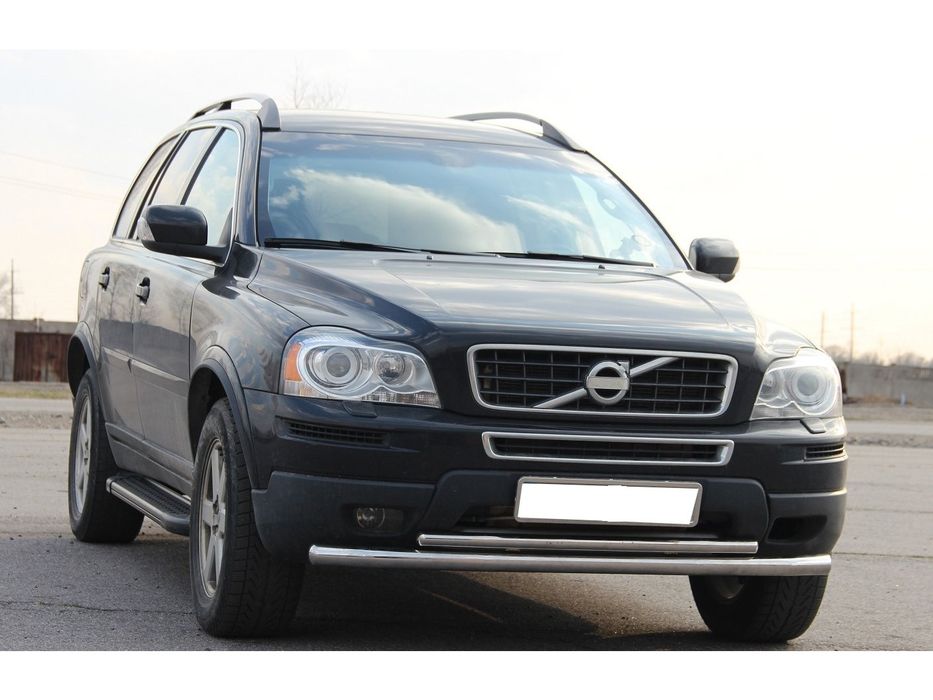 Volvo XC90 2002-2014 рр. Передній захист ST014 (нерж)