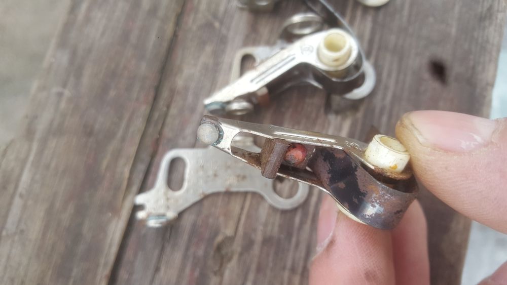 Контакты си-мы зажигания ява