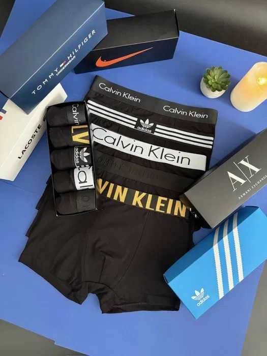 5 шт - 500 грн Труси чоловічі Різні бренди / Трусы мужские Боксеры