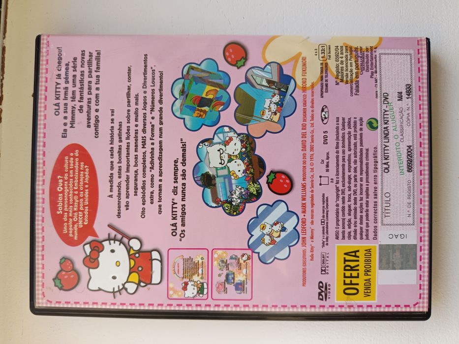 DVD hello Kitty.