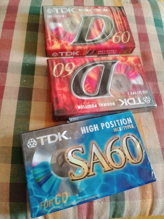 Lote k7's audio, virgens