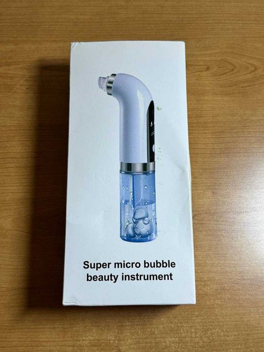 Гідропілінг Super Micro Bubble – вакуумний очищувач пор + 6 насадок