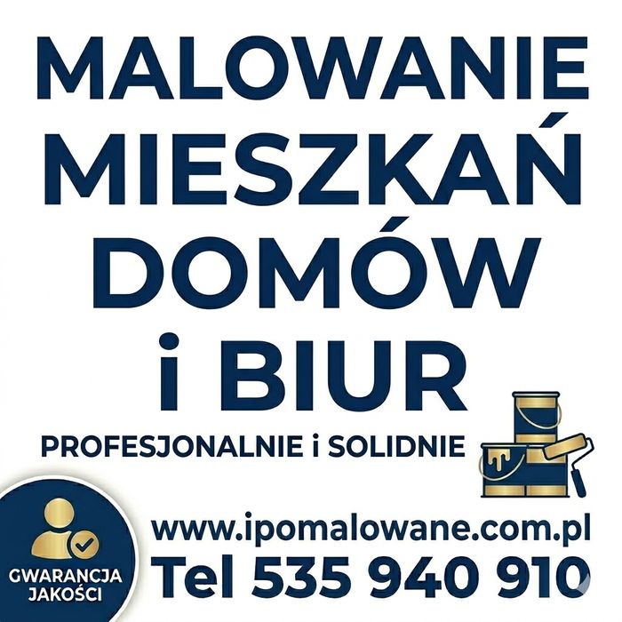 Profesjonalne malowanie mieszkań Warszawa – szybko, czysto, FV