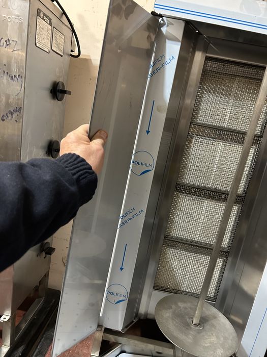 Drzwi osłony grill kebab