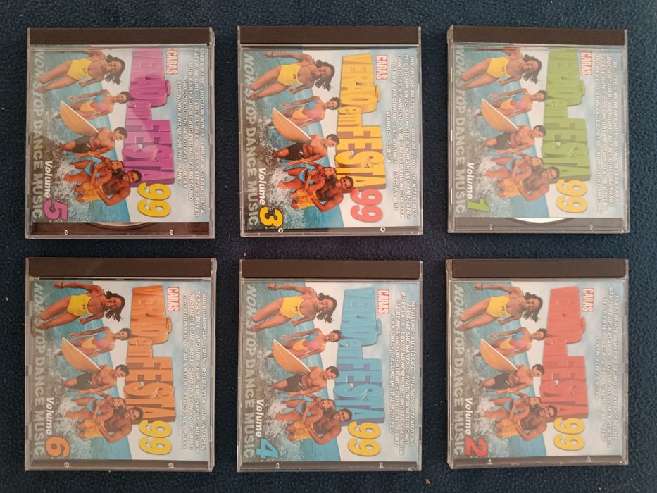 Lote de CD's ( Os + do TOP, Verão em Festa e Anos 60 )