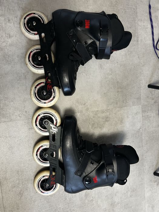 Rolki powerslide zoom black 100