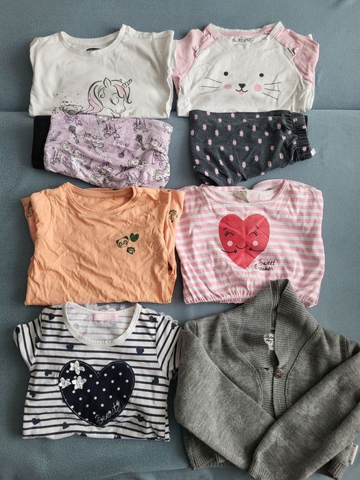 Paka ubrań dla dziewczynki roz. 98/104