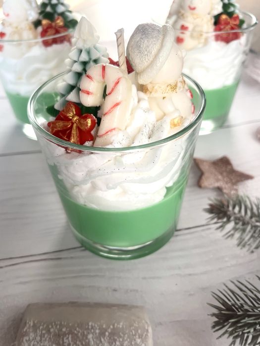 Свічка ручної роботи подарунок аромасвічка декор