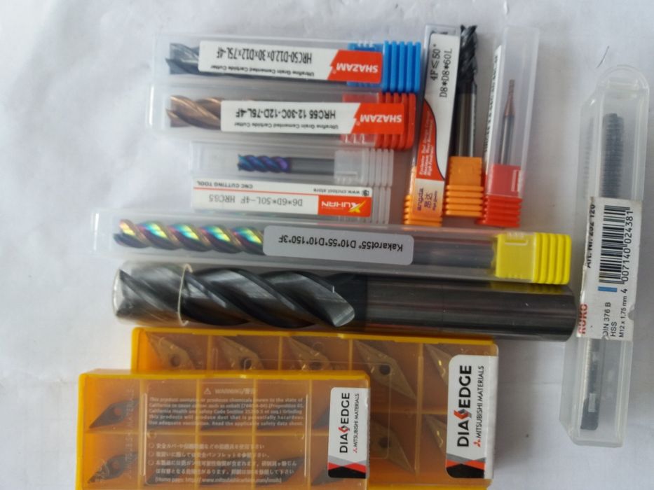 Фреза твердосплавная пальчиковая , концевая 20мм 7мм 12 10мм 8мм 3мм