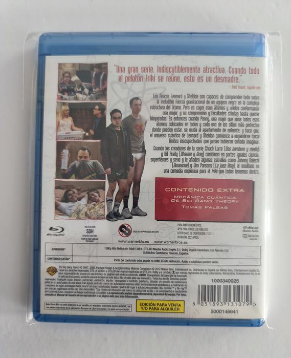 Série The Big Bang Theory S01 Blu-ray