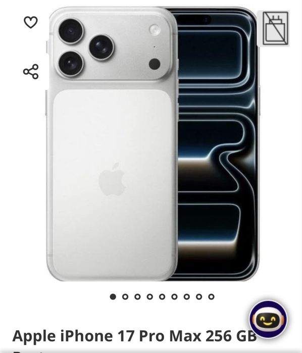 Iphone 17 pro max  cinza