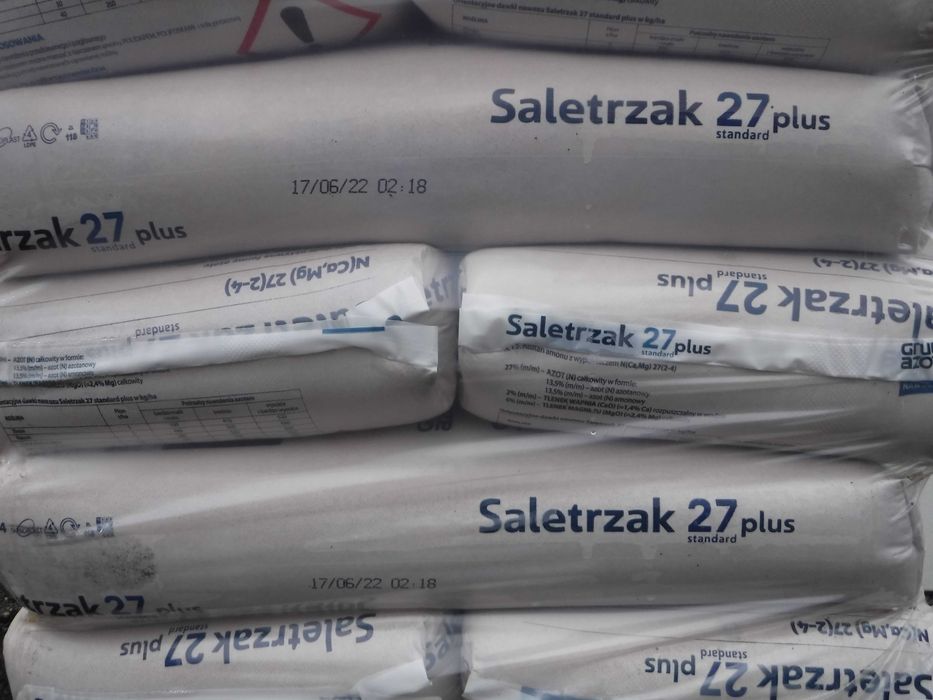 Saletrzak 27% oraz salmag 27% azotu