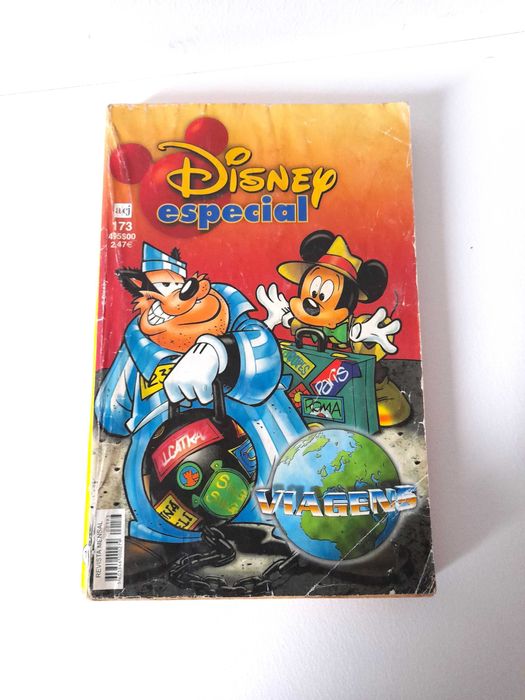 Livro de BD Disney Especial Número 173 Coleção Anos 80 90