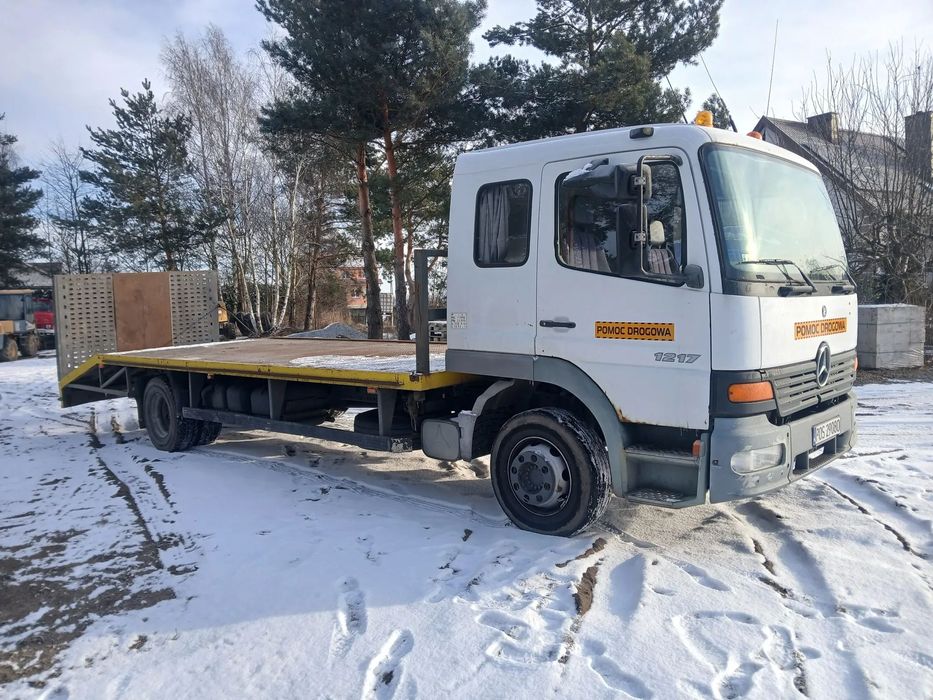 Mercedes-Benz Atego 1217  Pomoc drogowa, najazd, laweta