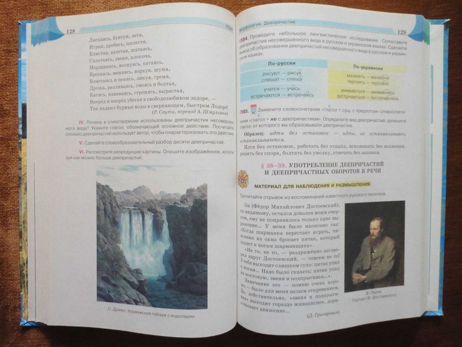 Учебник 7 класс. Русский язык RU. Быкова, Давидюк, Рачко, Снитко