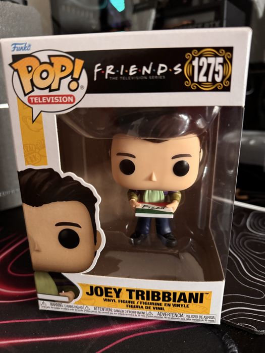 Funko pop Friends Joey with pizza 1275