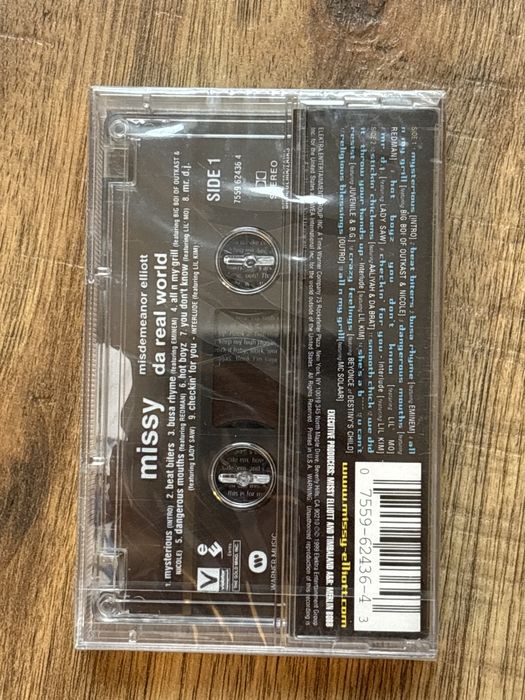 Missy Elliott - Da Real World, kaseta, nowa w folii