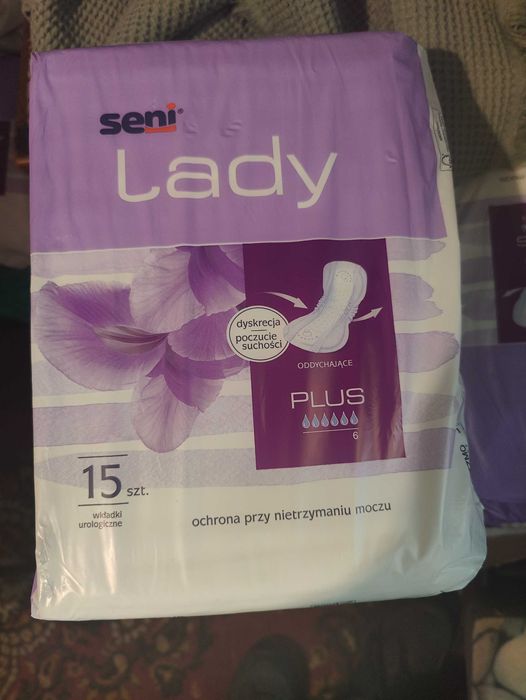 Wkladki urologiczne.