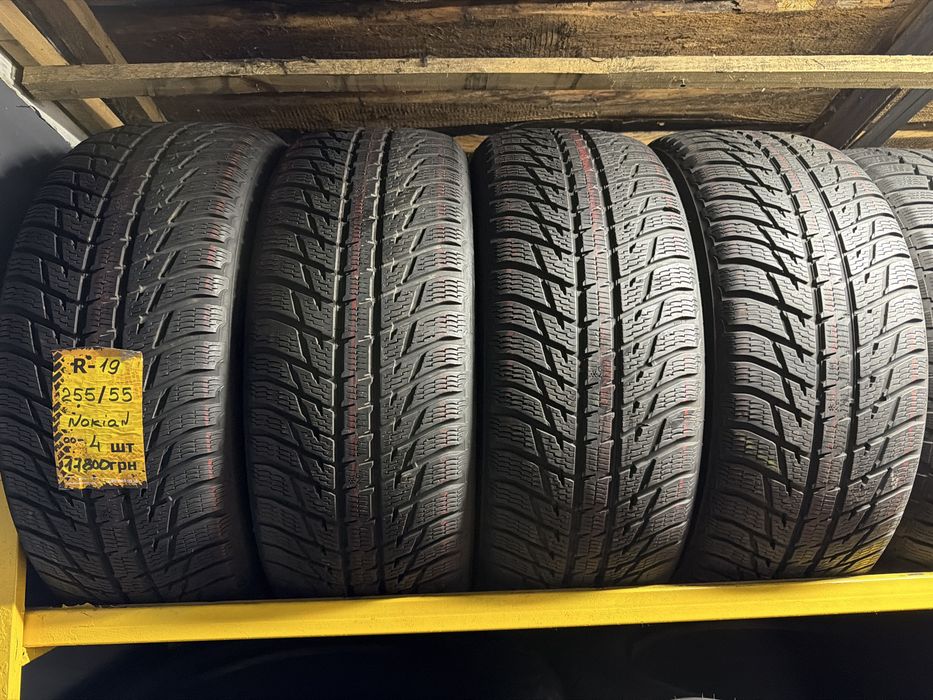 255/55 r19 Nokian 4шт