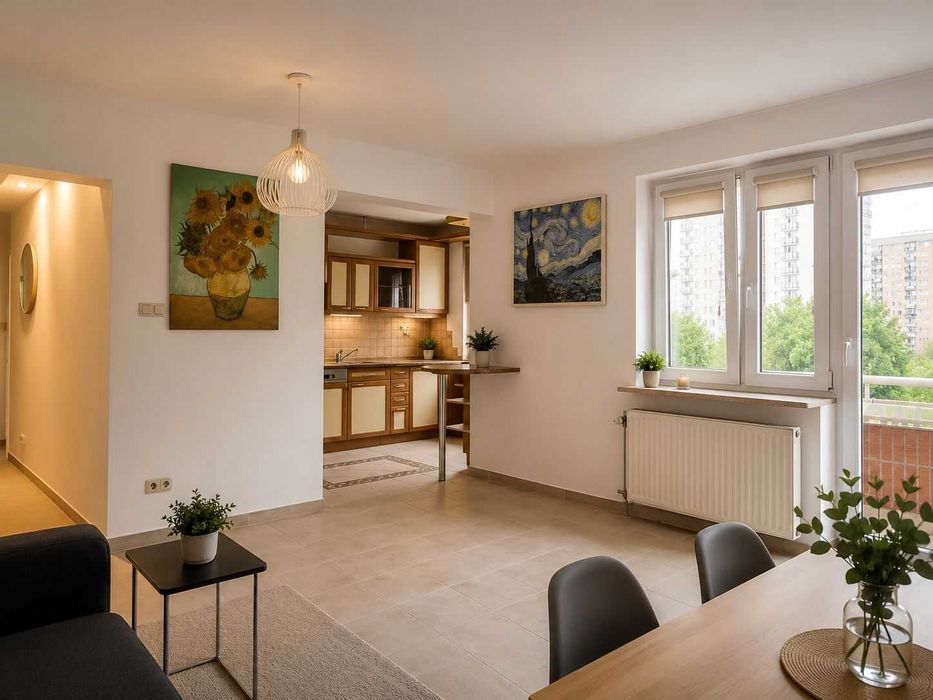 mieszkanie 2 pokoje 55 m² | garaż w hali | balkon | Gocław | Praga-Południe