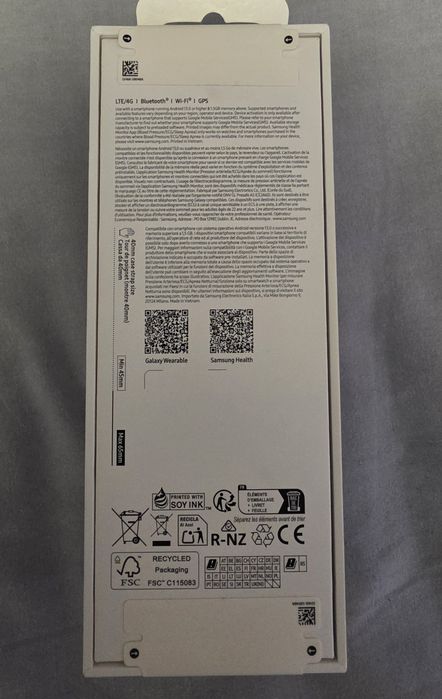 Samsung Galaxy Watch 9 (LTE 40mm Cream) Selado