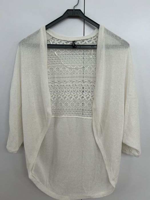 Светер болеро, sx  рукав 3/4 мʼягкий трикотаж, часткоао шнурівка ззаду