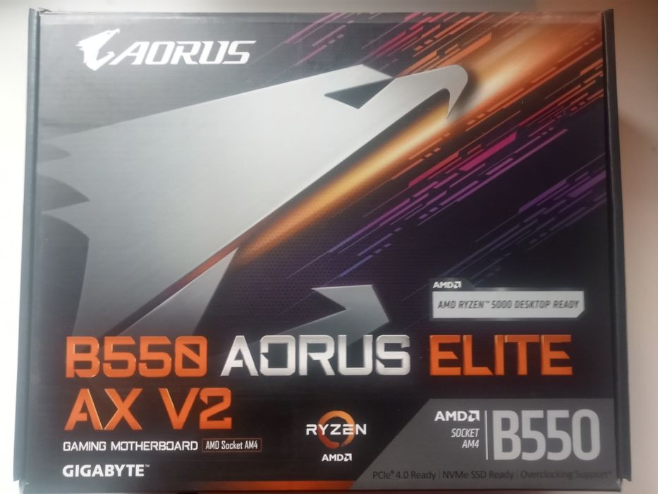 Płyta główna Aorus Elite B550 32gb ramTrident Asus