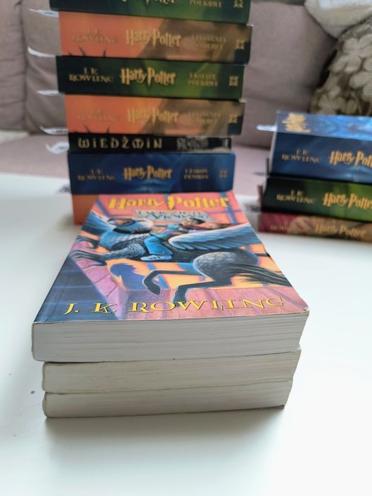 #693 Harry Potter zestaw 1-3 stare wydanie