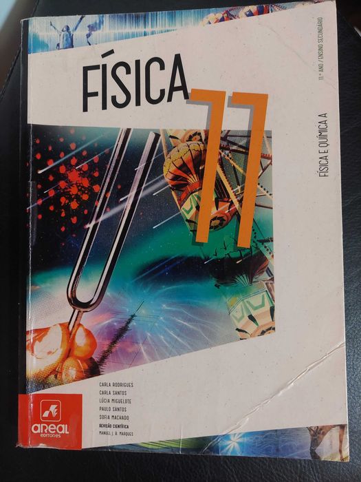 Conjunto de manuais de 11° ano de Fisica e quimica A - editora Areal