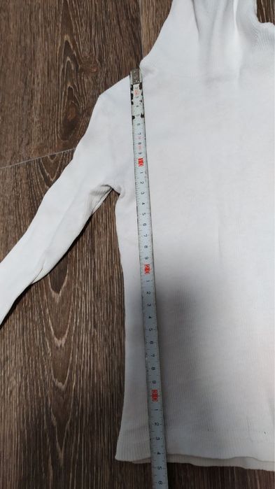 Белый гольф, белая водолазка