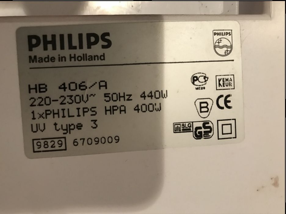 Solarium domowe Philips ze statywem wygodne