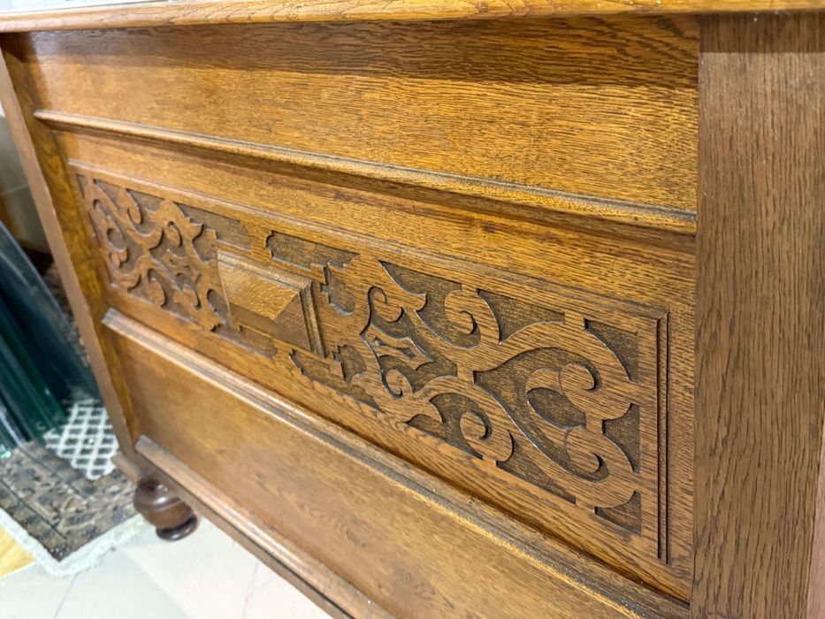 Stylowe mocne dębowe łóżko + stelaż z Holandii DOSTAWA DO DOMU