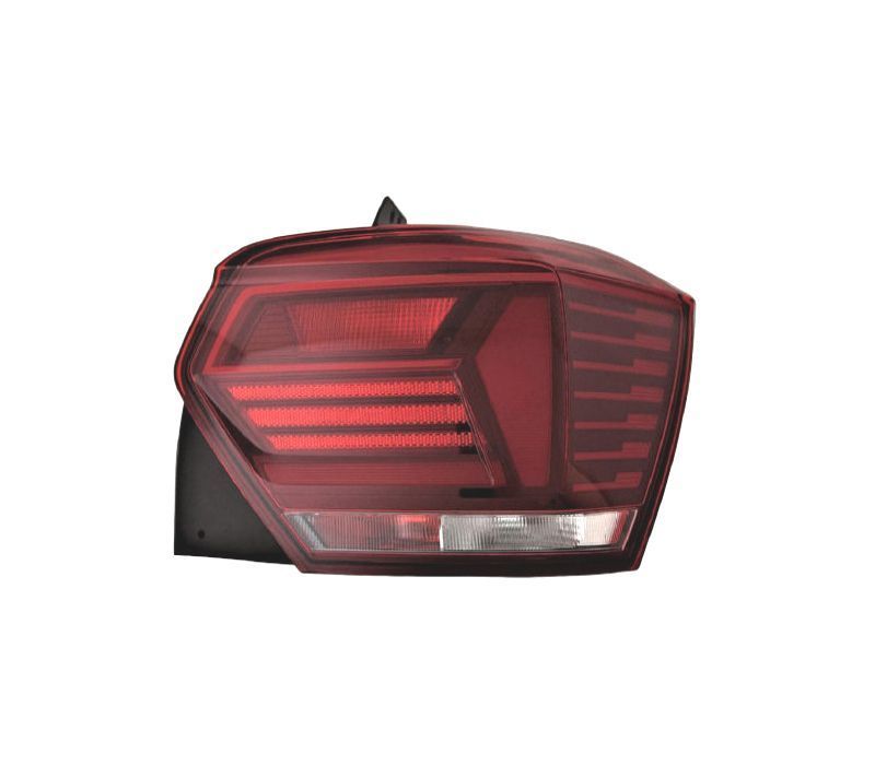 FAROLIN DIR VOLKSWAGEN VW POLO 17-21 BRANCO VERMELHO