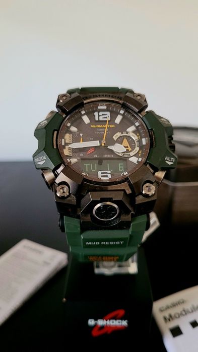 Relógio G-G-Shock Mudmaster GWG-B1000-3A