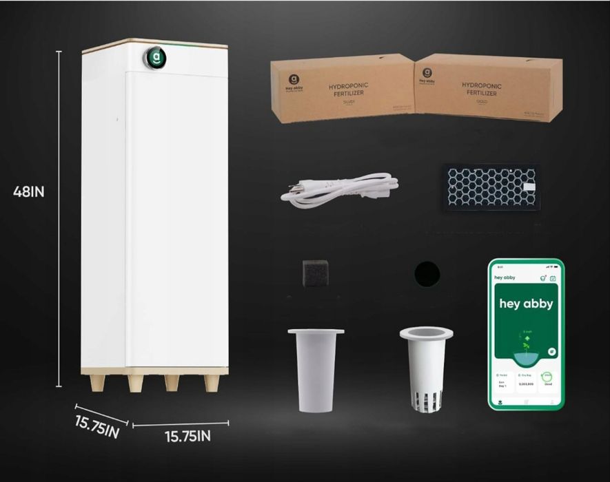 Automatyczny Growbox Hey Abby 420 Pro Hydroponika DWC LED – NOWY!