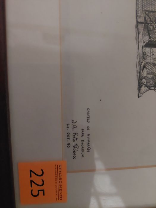 Preto pacheco quadro pintura castelo Guimarães