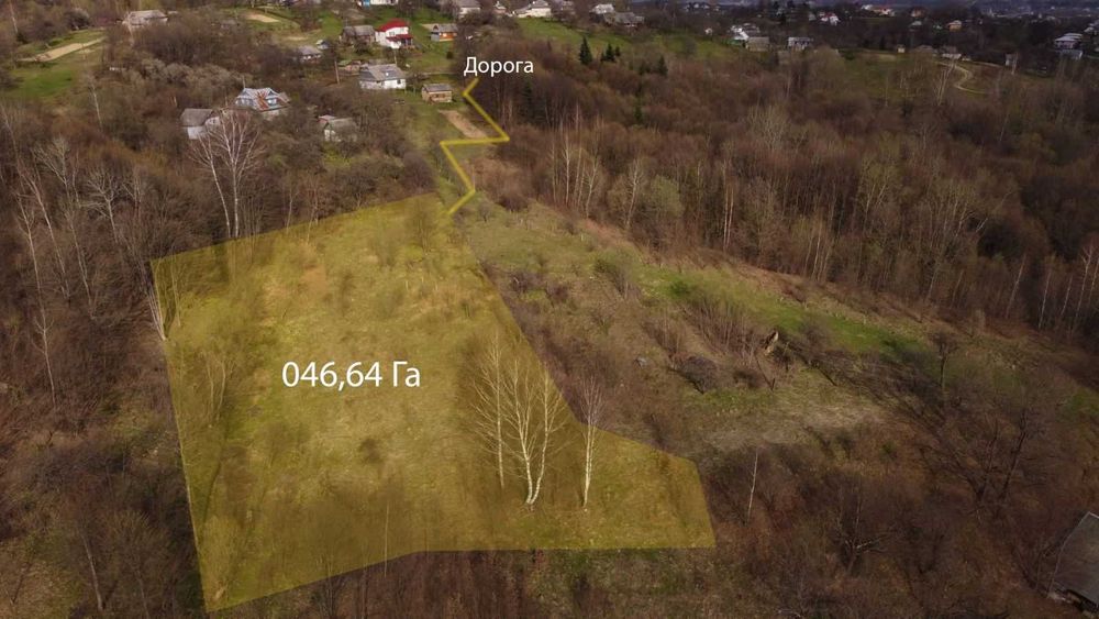 Продаж ділянки (46сот) у місті Косів,  вул. Павлика. БЕЗ КОМІСІЇ