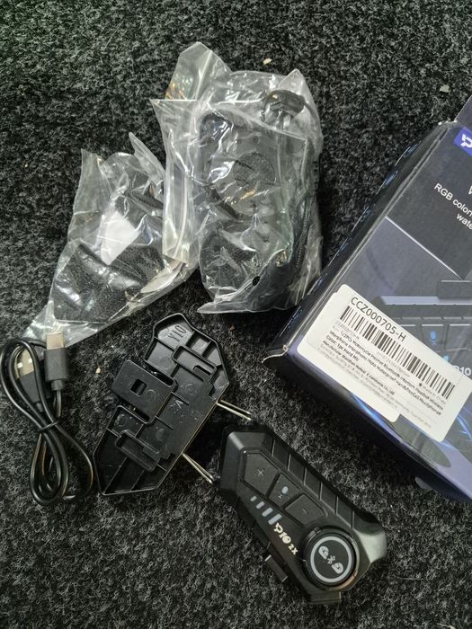 Intercomunicador/Auricular Bluetooth para Capacete de Motocicleta