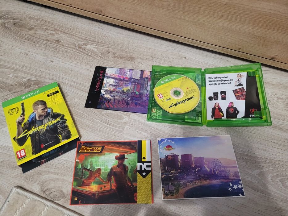 Cyberpunk 2077 xbox one pełny zestaw