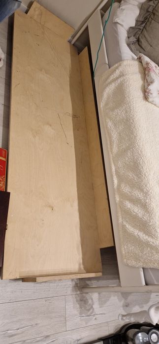 Podstawka szuflada schowek półka pod łóżko na Kółkach