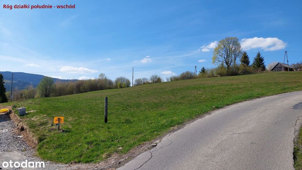 Widokowa działka budowlana 15a, asfaltowy dojazd, panorama gór PREMIUM - Widok 3
