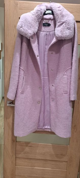 Ciepły elegancki płaszcz