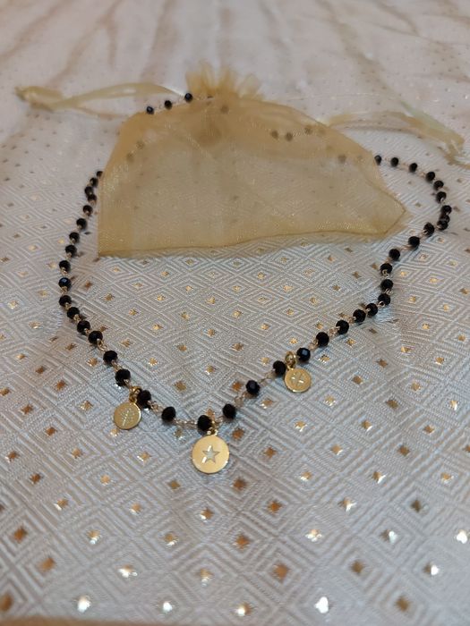 Fio em prata e turmalinas