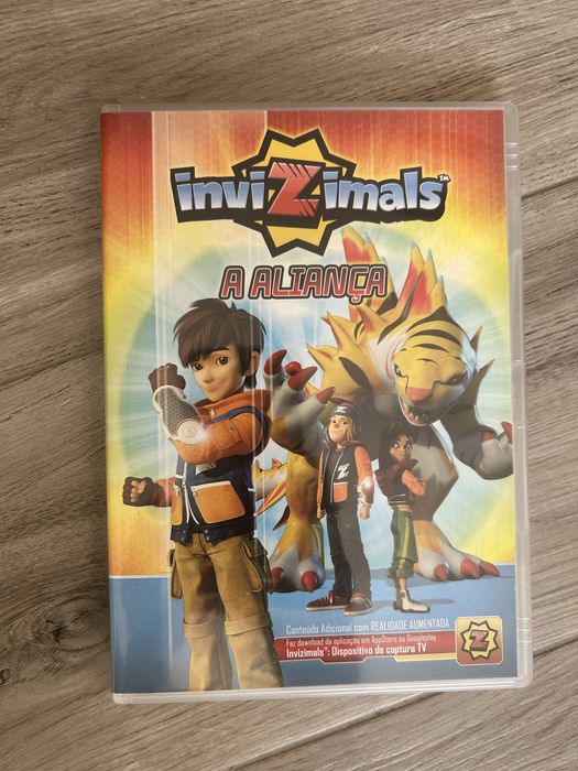 Invizimals DVD Vol. 1 e Vol. 2 (Coleção, como novos)