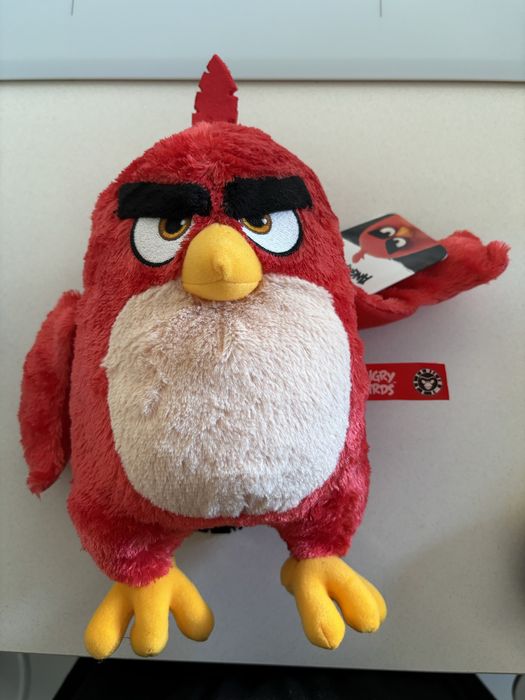 Red peluche vermelho Angry Birds