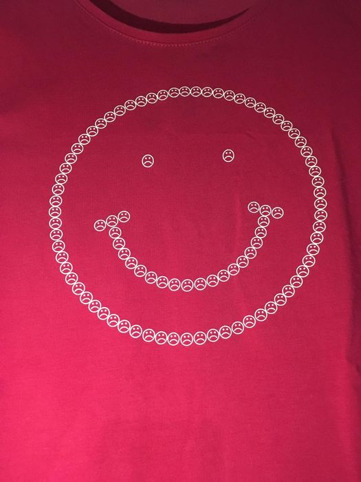 T Shirt rosa smiles