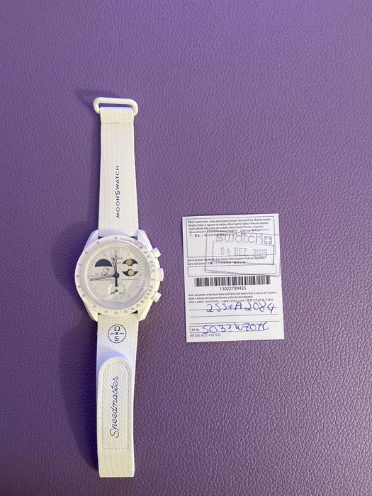 Omega Swatch Mission to Earthphase - Moonshine Gold