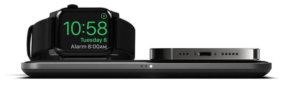 Stacja ładowania Nomad Base station for Apple Watch ładowarka Qi skóra