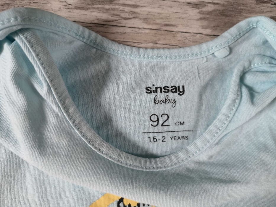 Body krótki rękaw 92 Sinsay